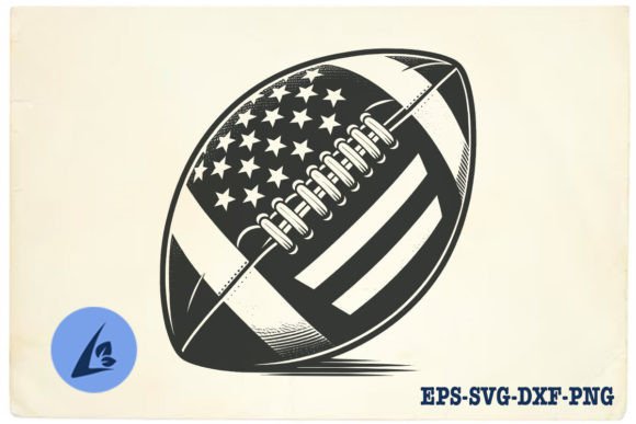 American Football SVG Clipart 17: Graphics for Crafts & Campaigns