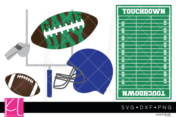 Football Elements Pack: Graphics for Crafts