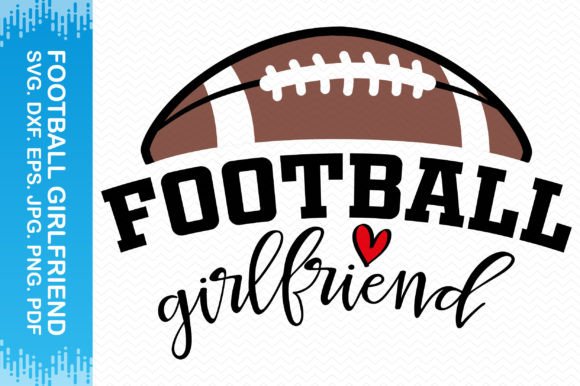 Football Girlfriend Clipart for Crafts & Graphics