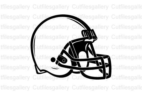Football Helmet SVG Graphics for Crafts
