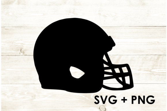 Football Helmet SVG: Graphics for Crafts & Commercial Use