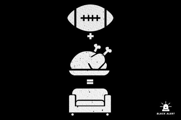 Football Turkey Couch Thanksgiving SVG Graphics for Crafts